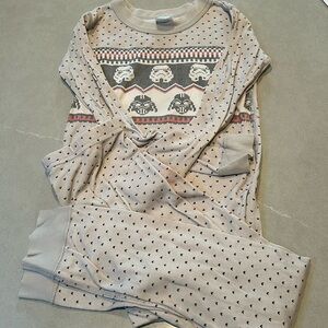 Hanna Andersson x Star Wars Christmas pajamas kid size 8